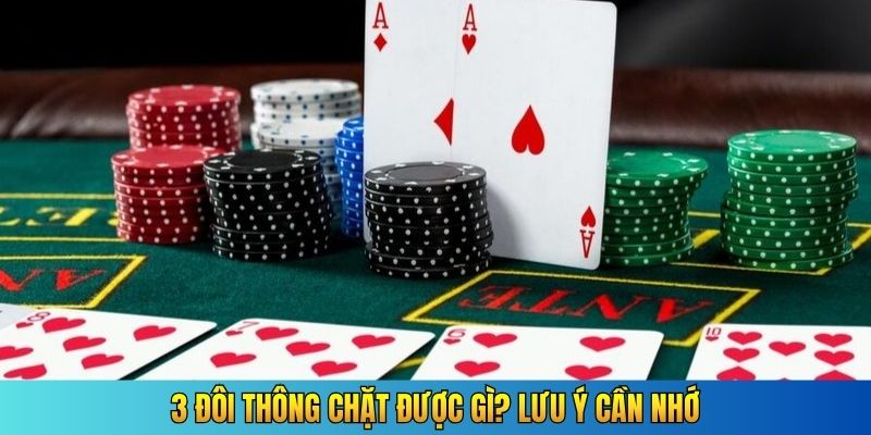 3 đôi thông chặt được gì? Lưu ý cần nhớ