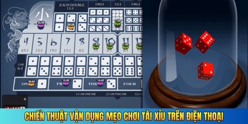 Chiến thuật vận dụng mẹo chơi tài xỉu trên điện thoại