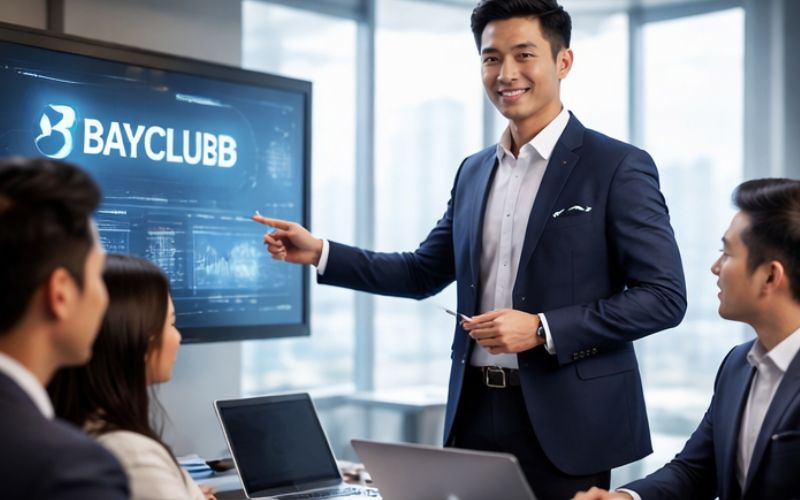 doanh nhân Phạm Chung làm việc tại Bayclub
