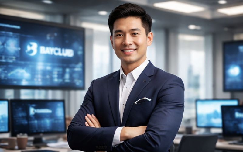 lãnh đạo Phạm Chung tại văn phòng Bayclub